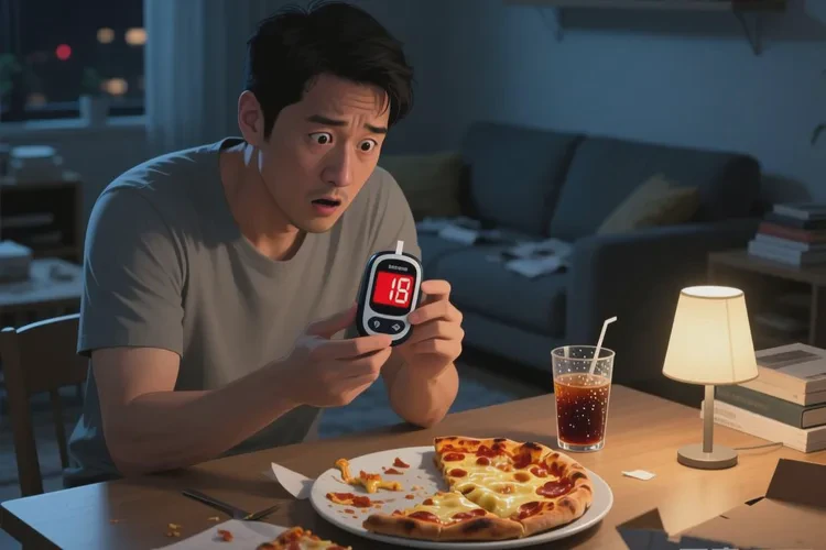 30岁晚餐血糖25.2是怎么回事(图1)