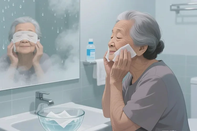 老年人面部出现湿疹可以根治吗(图1)