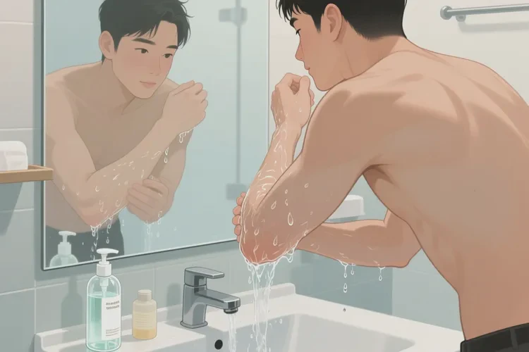 男性手臂上出现湿疹可以根治吗(图3)