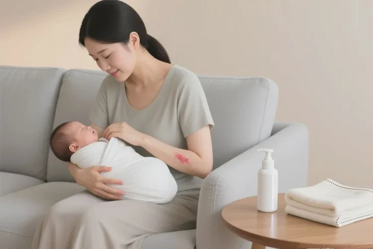 产妇手臂经常起湿疹可以根治吗(图1)