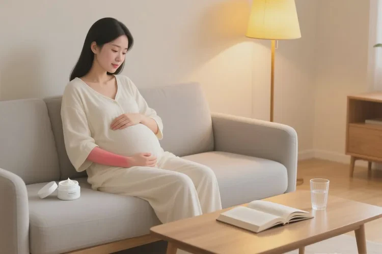 孕妇手臂上出现湿疹可以根治吗(图1)