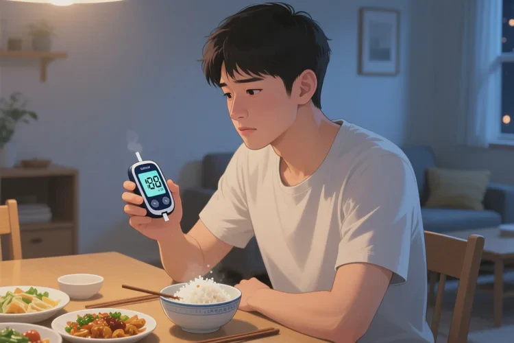 30岁晚餐血糖14点8是怎么回事(图1)