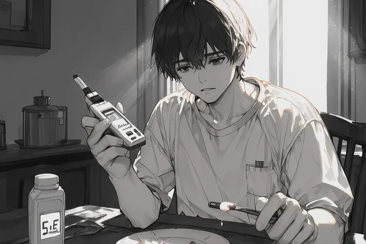 33岁晚餐血糖10.5是怎么回事(图1)