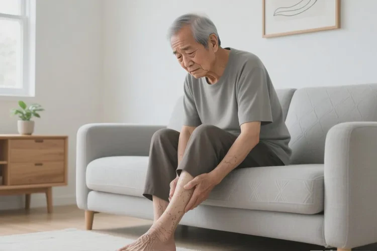 老人脚上偶尔起湿疹可以根治吗(图1)