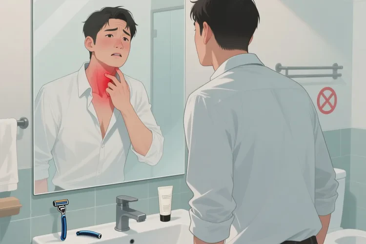 男性脖子上容易起湿疹可以根治吗(图1)