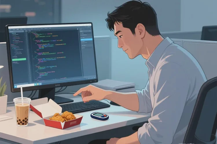 30岁晚餐血糖25.1是怎么回事(图2)