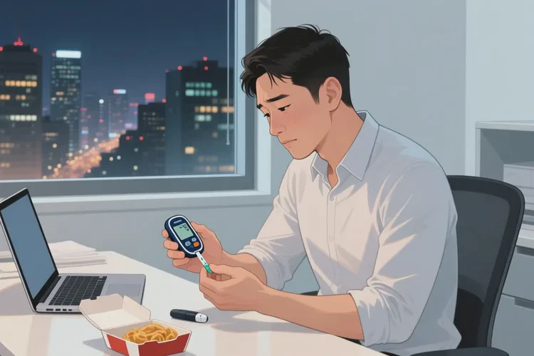 30岁晚餐血糖9点3是怎么回事(图1)