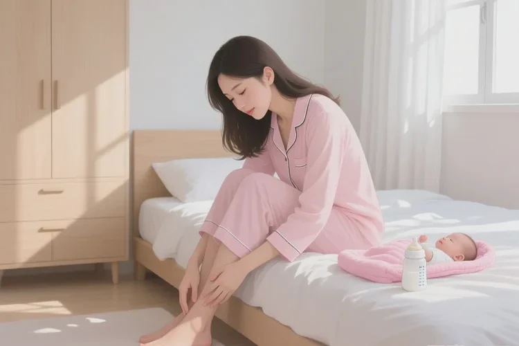 产妇脚上出现湿疹可以根治吗(图1)