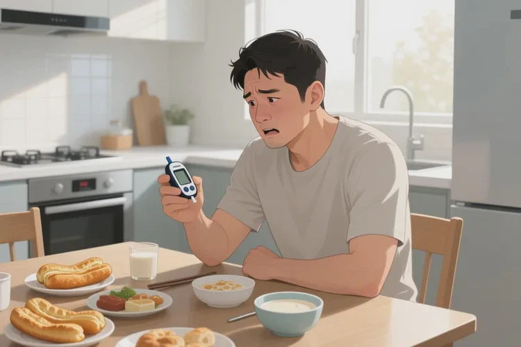 30岁早餐血糖18.2是怎么回事(图1)