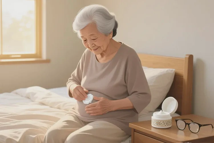 老年人肚子上经常长湿疹可以根治吗(图1)