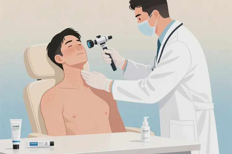 男性脖子上偶尔长湿疹可以根治吗(图4)