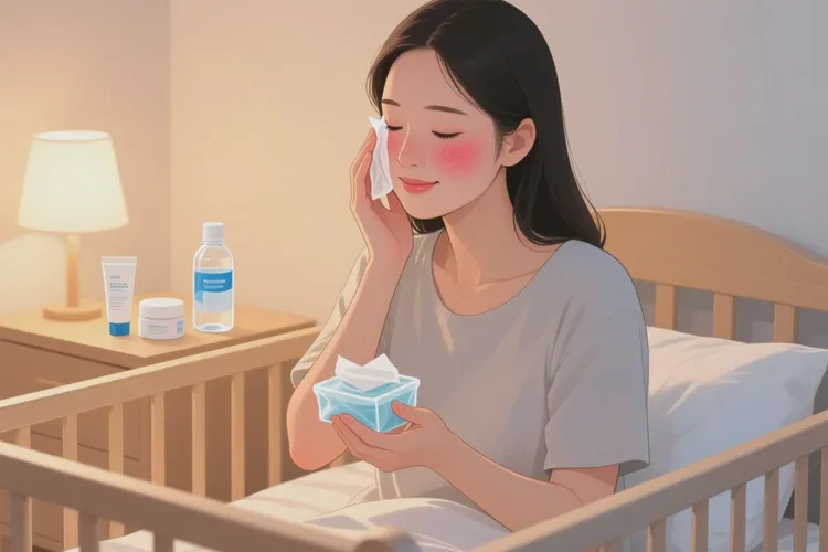 产妇面部有湿疹可以根治吗(图1)