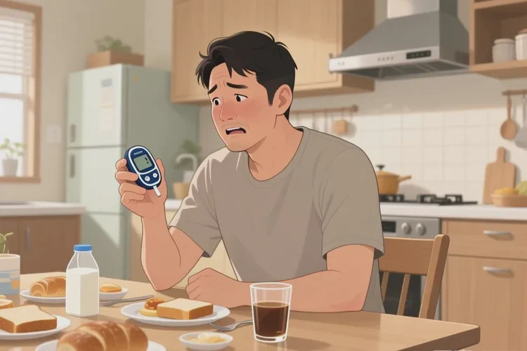 30岁早餐血糖24.8是怎么回事(图1)