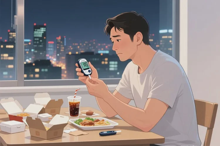 30岁晚餐血糖9点6是怎么回事(图1)