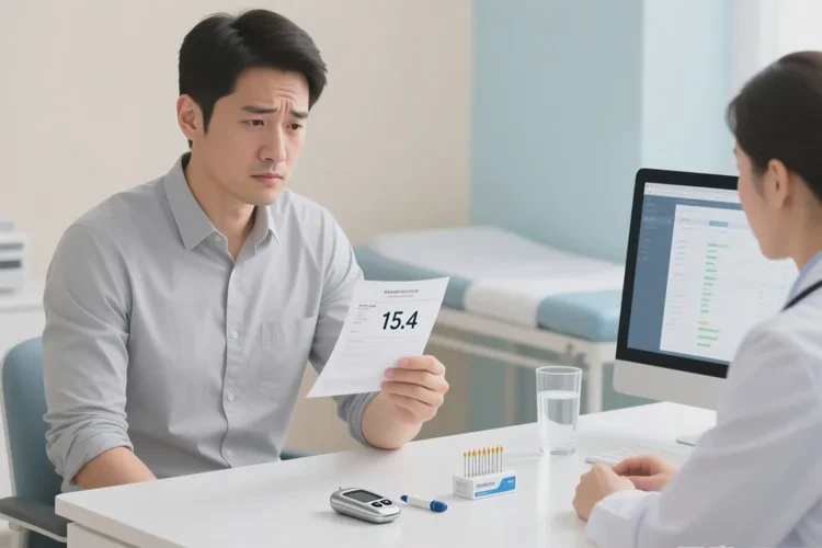 30岁空腹血糖15.4是怎么回事(图1)