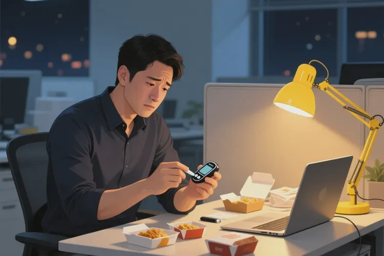 30岁晚餐血糖15点7是怎么回事(图1)