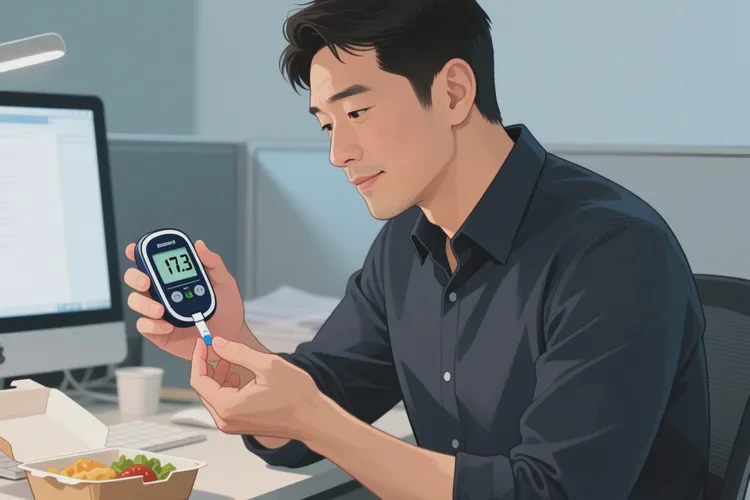 30岁晚餐血糖17点3是怎么回事(图1)