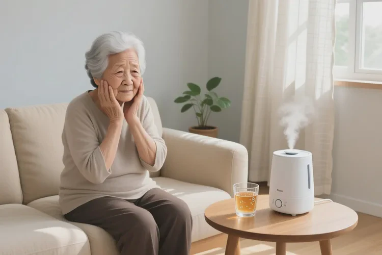 老年人脸上偶尔长湿疹可以根治吗(图1)