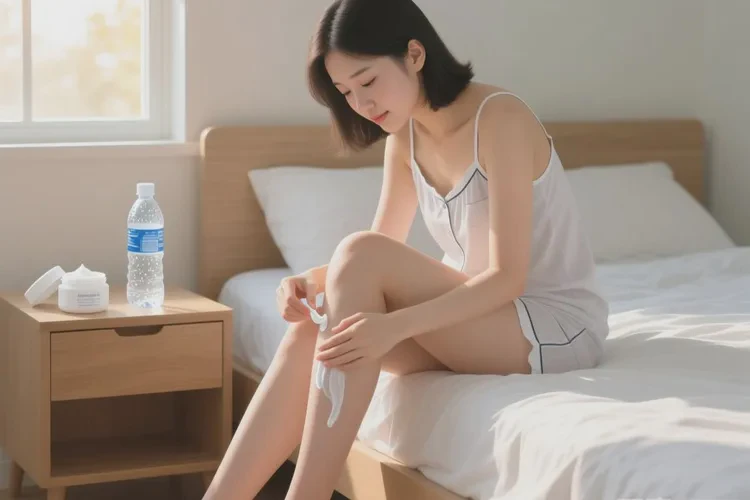 产妇小腿出湿疹可以根治吗(图1)