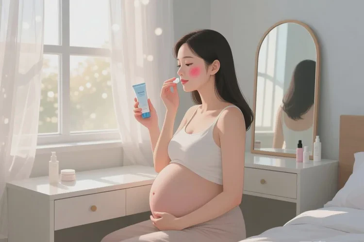 孕妇脸上偶尔长湿疹可以根治吗(图1)