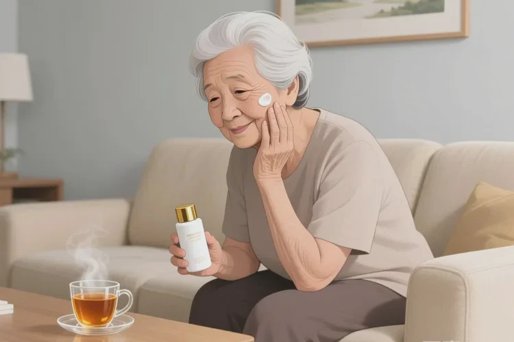 老人面部经常长湿疹可以根治吗(图1)