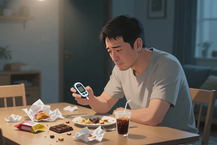 30岁晚餐血糖24.2是怎么回事(图1)