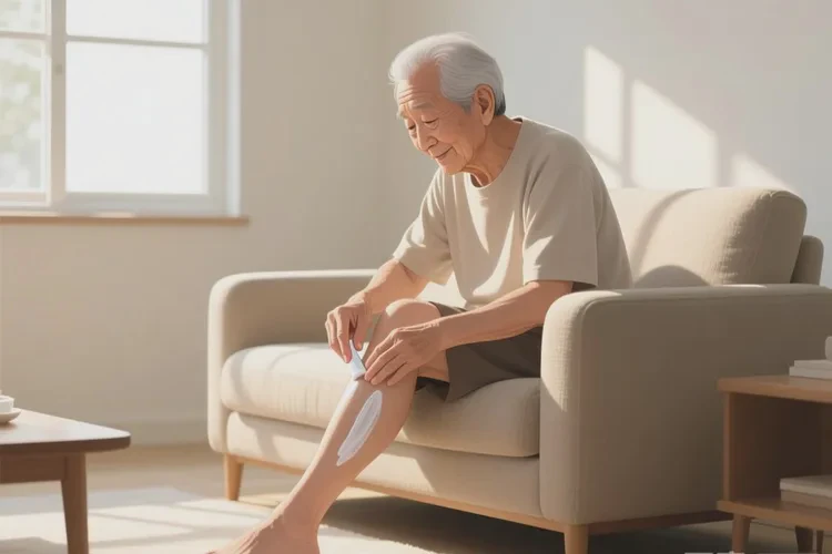 老人小腿上偶尔起湿疹可以根治吗(图1)