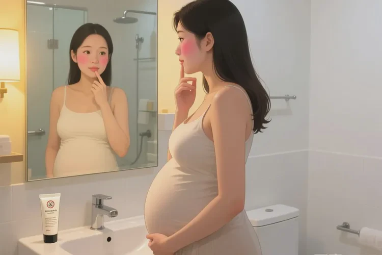 孕妇脸上经常长湿疹可以根治吗(图1)