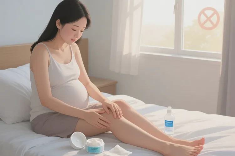 孕妇小腿经常起湿疹可以根治吗(图1)