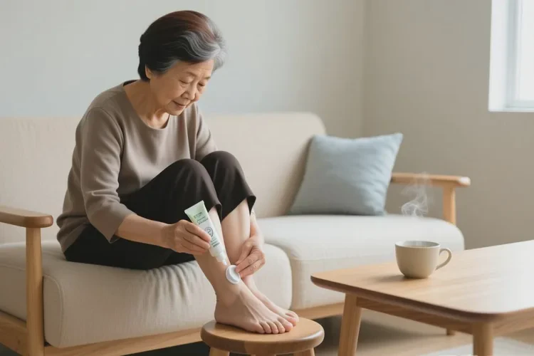 老年人脚上起湿疹可以根治吗(图1)