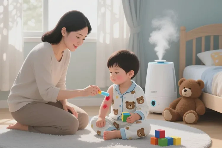 少儿身上有湿疹可以根治吗(图1)