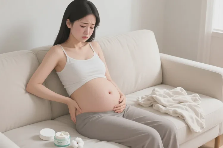 孕妇屁股上有湿疹可以根治吗(图1)