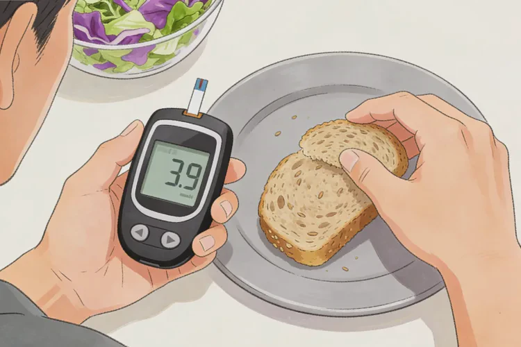30岁晚餐血糖3点9是怎么回事(图3)