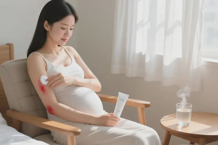 孕妇身上偶尔起湿疹可以根治吗(图1)