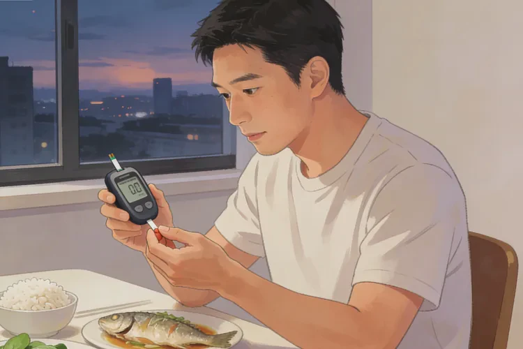 30岁晚餐血糖4点7是怎么回事(图1)