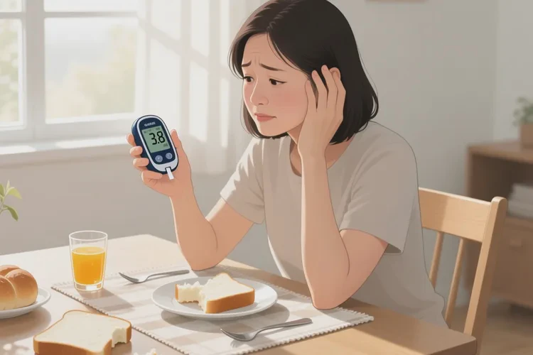 30岁早餐血糖3.8是怎么回事(图1)