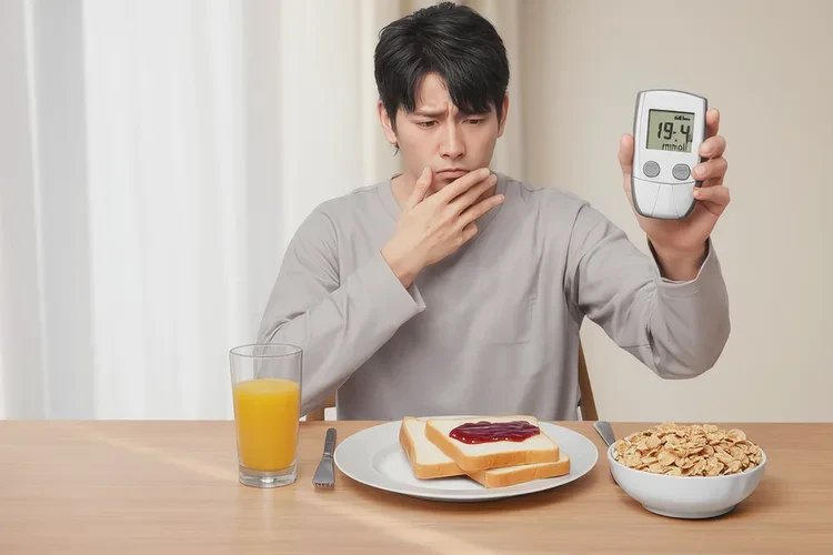 33岁早餐血糖19.4是怎么回事(图1)