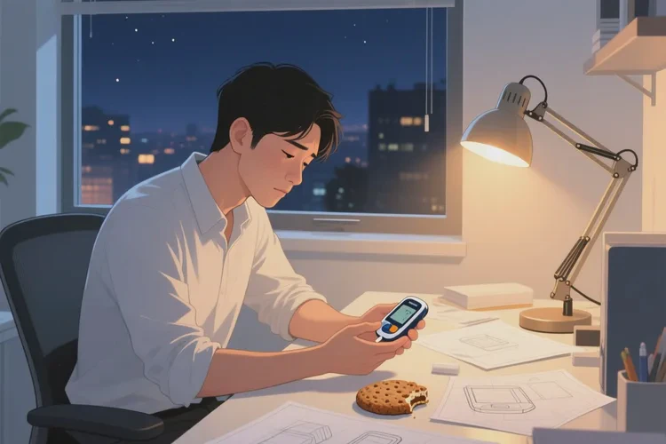 30岁晚餐血糖3点6是怎么回事(图1)