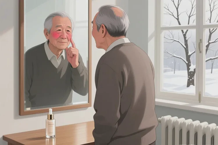 老年人脸上经常长湿疹可以根治吗(图1)