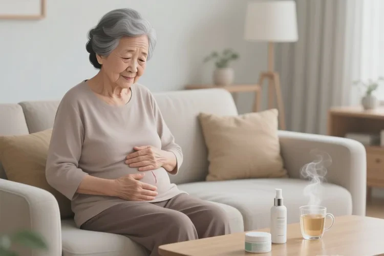 老人肚子上偶尔长湿疹可以根治吗(图1)