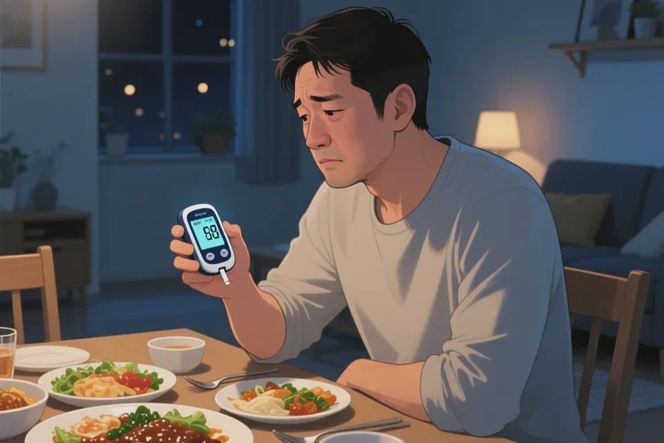 30岁晚餐血糖17点5是怎么回事(图1)