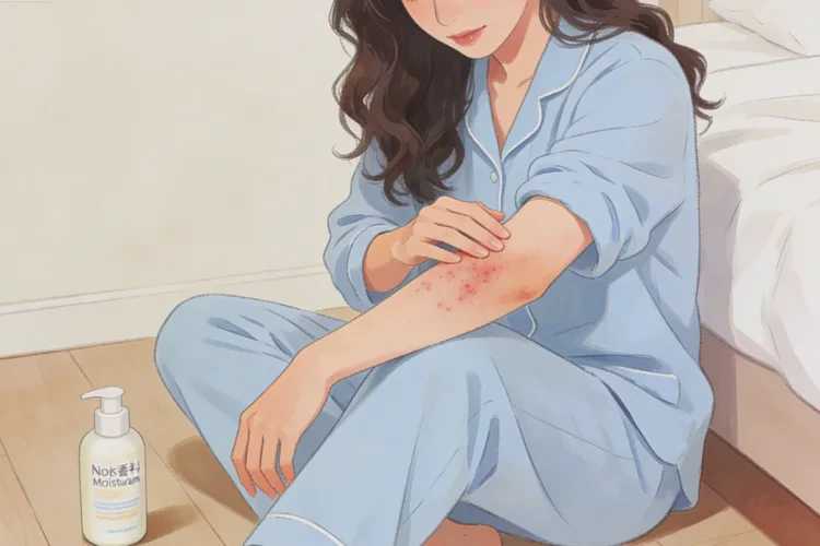 产妇手臂上偶尔起湿疹可以根治吗(图1)