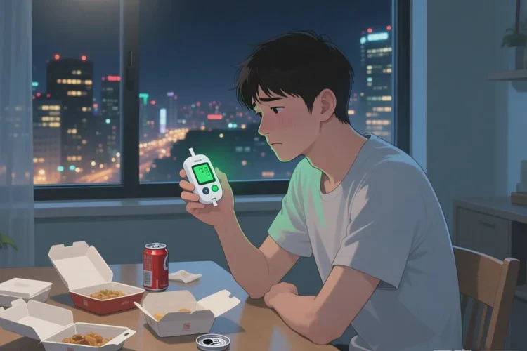 30岁晚餐血糖24.9是怎么回事(图1)