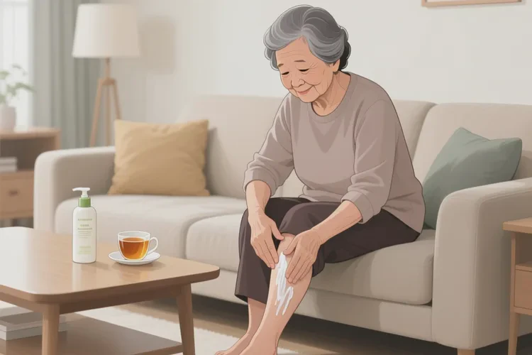 老人小腿上出现湿疹可以根治吗(图1)