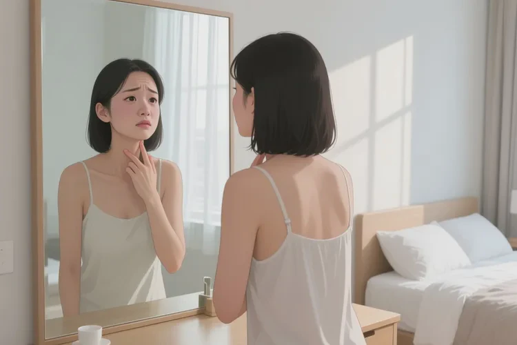 女性脖子有湿疹可以根治吗(图1)