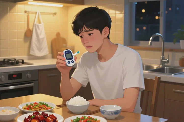 30岁晚餐血糖14.1是怎么回事(图1)