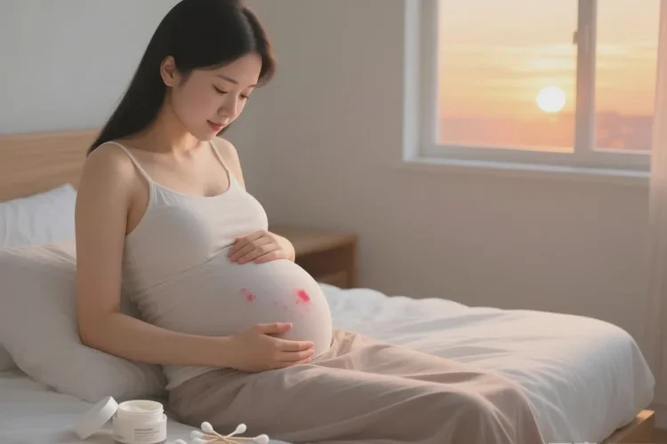 产妇肚子出现湿疹可以根治吗(图1)