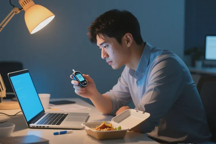 30岁晚餐血糖25.4是怎么回事(图1)