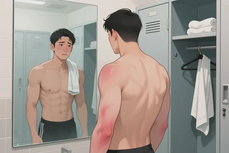 男性手臂出现湿疹可以根治吗(图1)