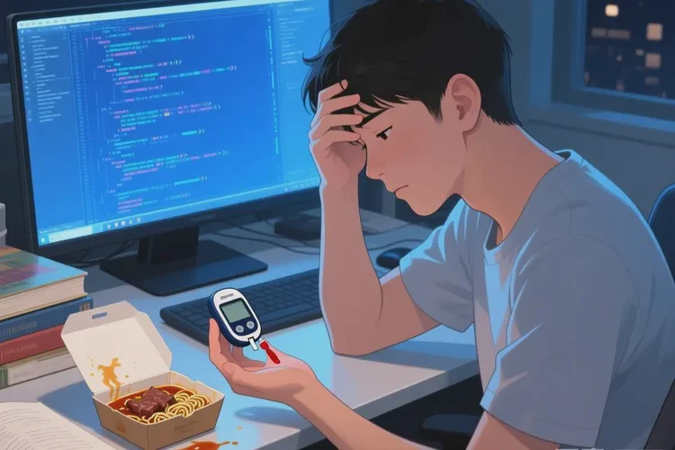 30岁晚餐血糖23.0是怎么回事(图1)